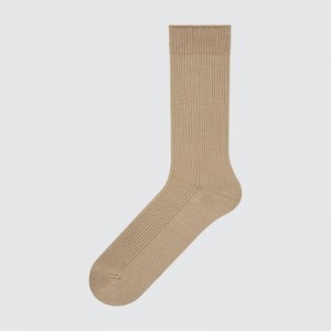 Uniqlo Colorful 50 Sokker Dame Beige | 5655821