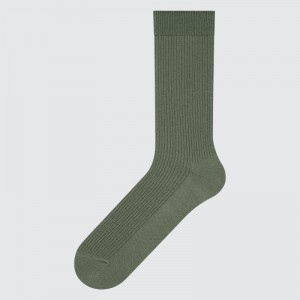 Uniqlo Colorful 50 Sokker Herre Grøn | 7837521