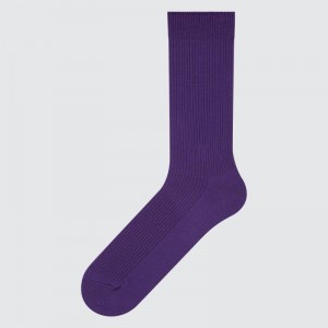 Uniqlo Colorful 50 Sokker Herre Lilla | 1062069