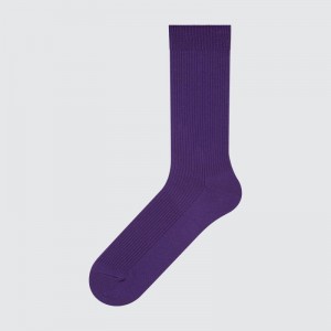 Uniqlo Colorful 50 Sokker Herre Lilla | 6537272