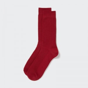 Uniqlo Colorful 50 Sokker Herre Rød | 5924855