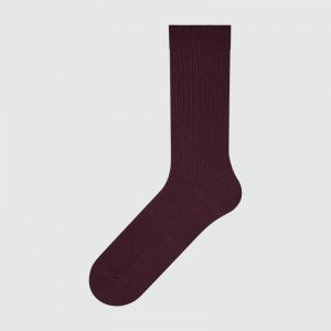 Uniqlo Colorful 50 Sokker Herre Rød | 8305985