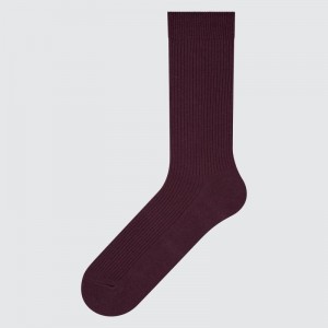 Uniqlo Colorful 50 Sokker Herre Rød | 8735704