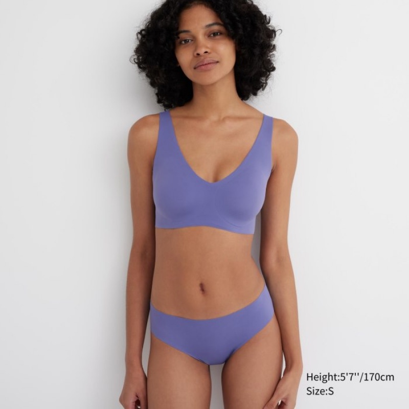 Uniqlo AIRism Ultra Seamless Regular Trusser Dame Rød | 3867837