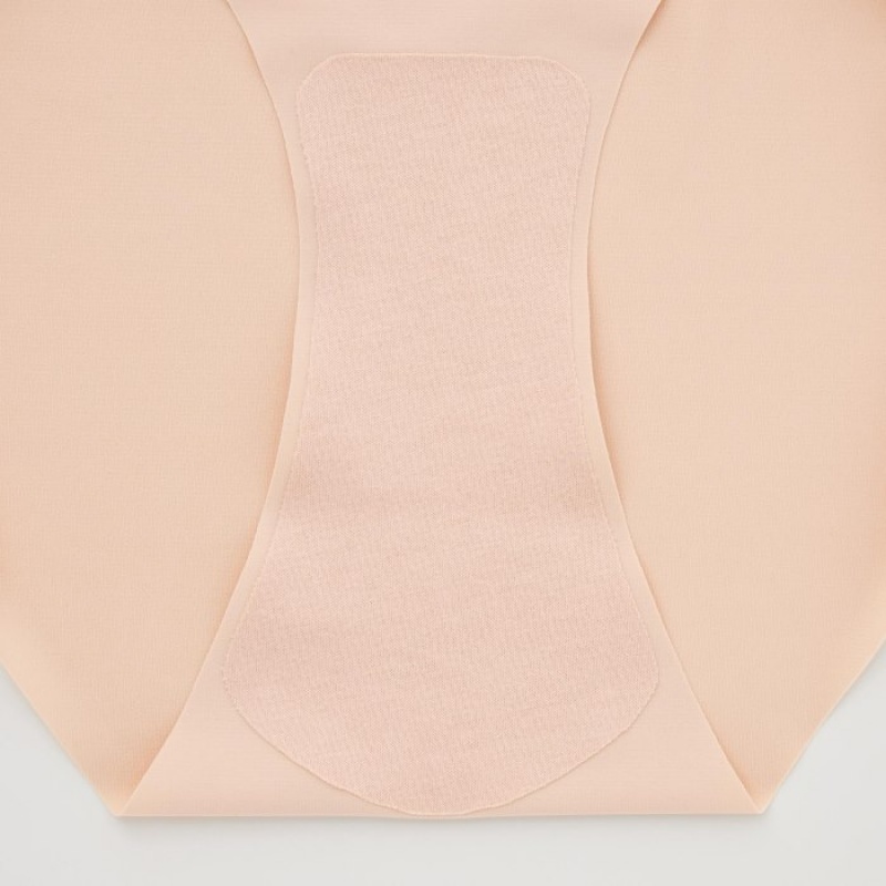 Uniqlo AIRism Ultra Seamless Regular Trusser Dame Rød | 3867837