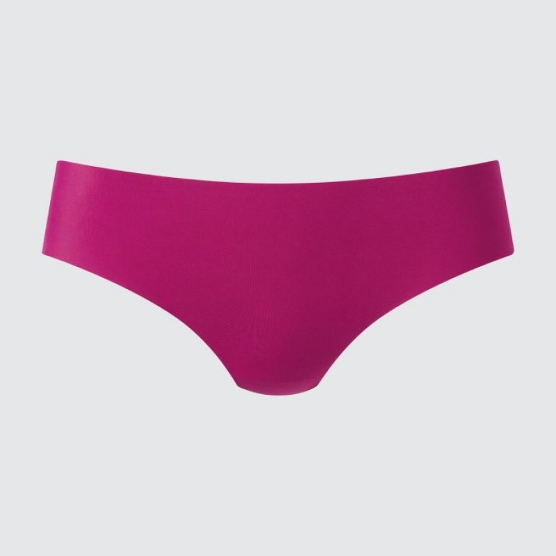 Uniqlo AIRism Ultra Seamless Regular Trusser Dame Rød | 3867837