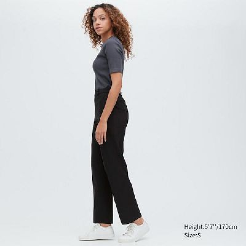 Uniqlo AirSense Bukser Dame Sort | 7482177