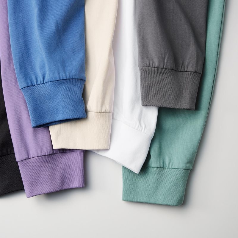 Uniqlo Airism Cotton Uv Protection Crew Neck T Shirts Herre Sort | 237018