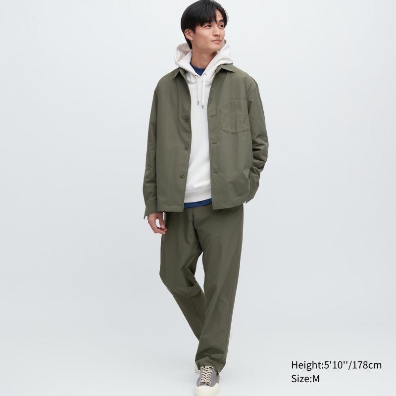 Uniqlo Airsense Shirt Ultra Light Shirt Jakker Herre Sort | 4694414