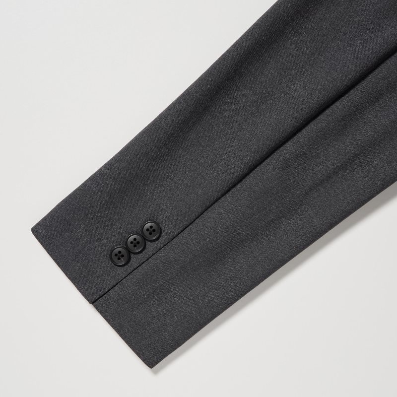 Uniqlo Airsense Wool Like Ultra Light Jakker Herre Mørkeblå | 2747931