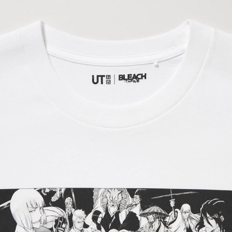 Uniqlo Bleach: Thousand-year Blood War Ut Short-sleeve Graphic T Shirts Herre Hvide | 6528928