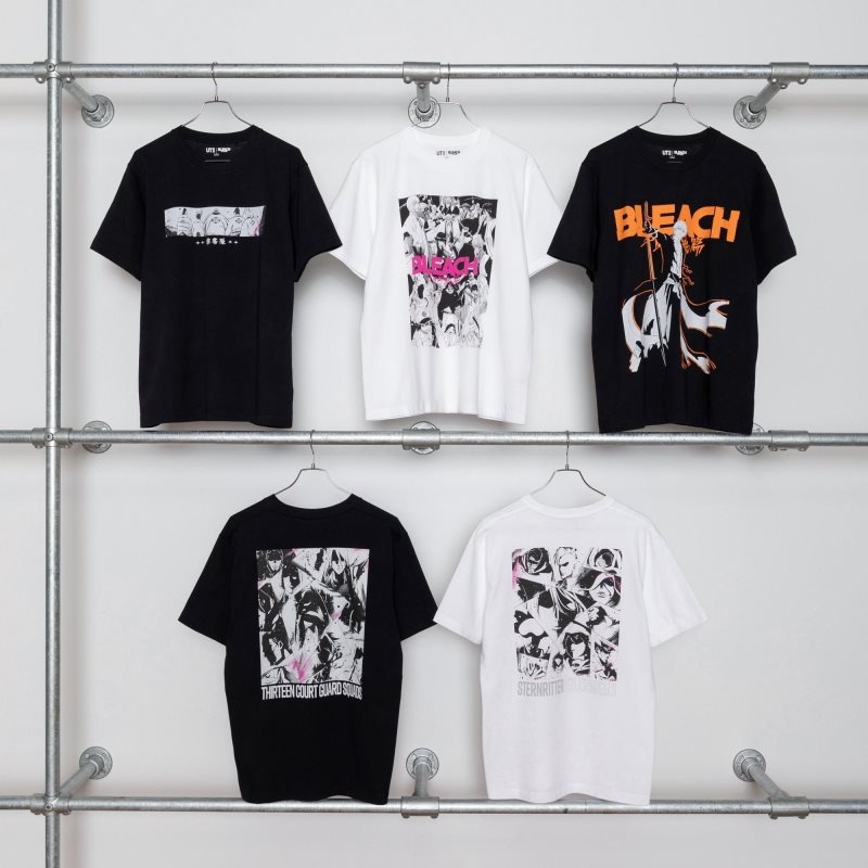 Uniqlo Bleach: Thousand-year Blood War Ut Short-sleeve Graphic T Shirts Herre Hvide | 6528928