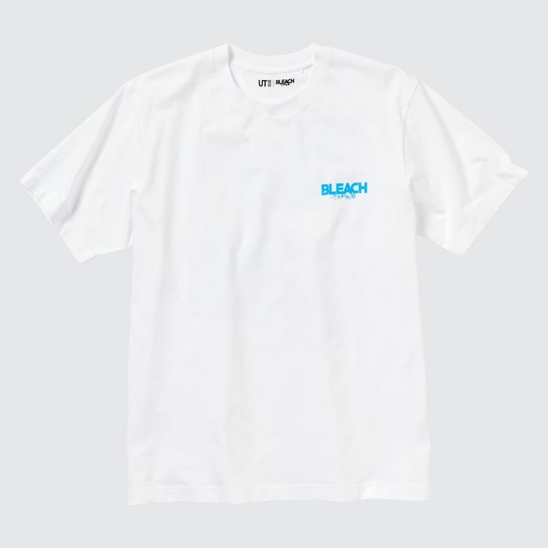 Uniqlo Bleach: Thousand-year Blood War Ut Short-sleeve Graphic T Shirts Herre Hvide | 9083187