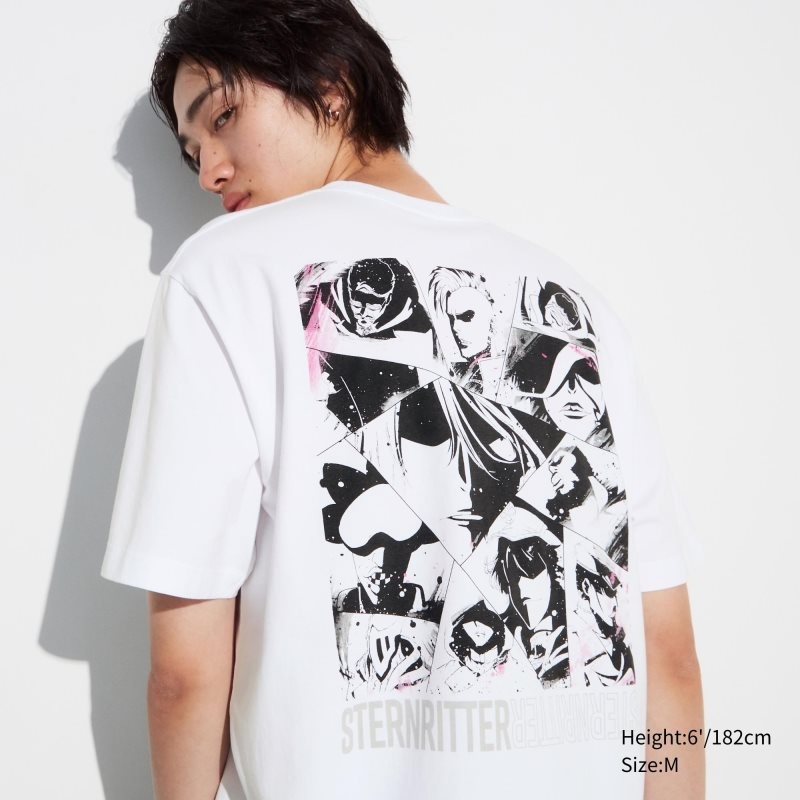 Uniqlo Bleach: Thousand-year Blood War Ut Short-sleeve Graphic T Shirts Herre Hvide | 9083187