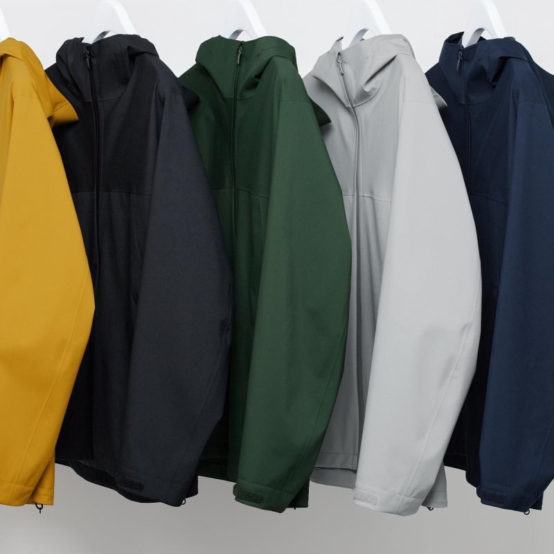 Uniqlo Blocktech 3d Cut Parka Herre Sort | 6359238