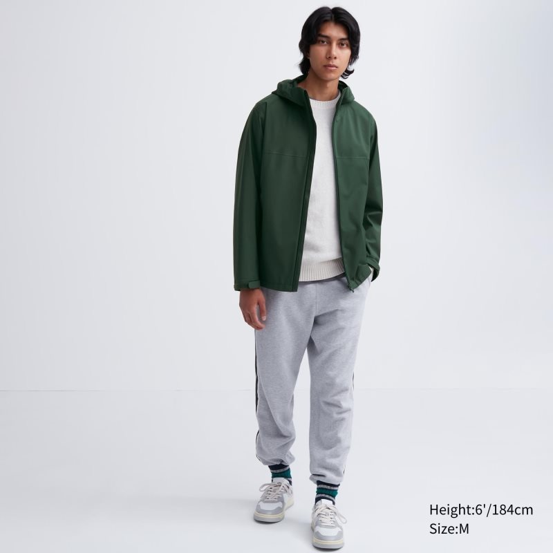 Uniqlo Blocktech 3d Cut Parka Herre Sort | 6359238