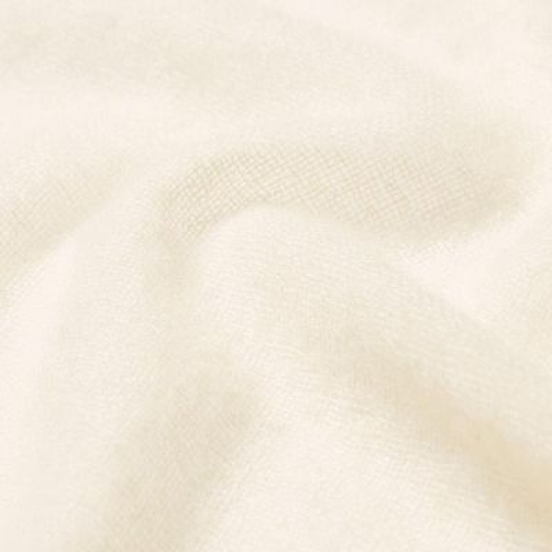 Uniqlo Cashmere Stole Tørklæder Dame Hvide | 911147
