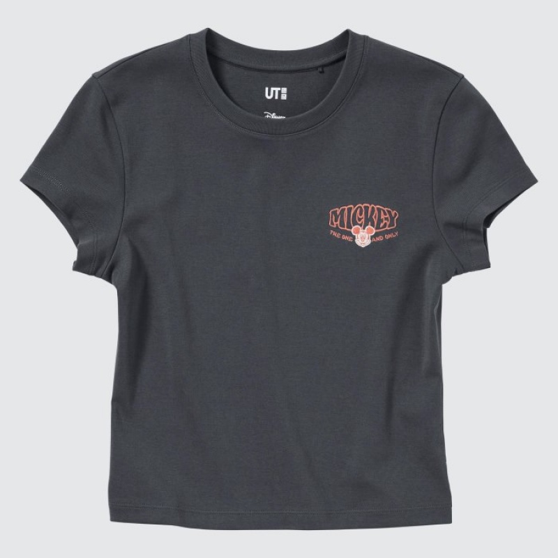 Uniqlo Collection UT Short-Sleeve T Shirts Dame Grå | 7758051