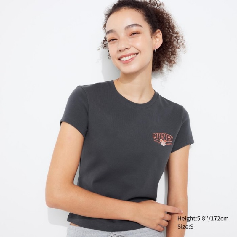 Uniqlo Collection UT Short-Sleeve T Shirts Dame Grå | 7758051