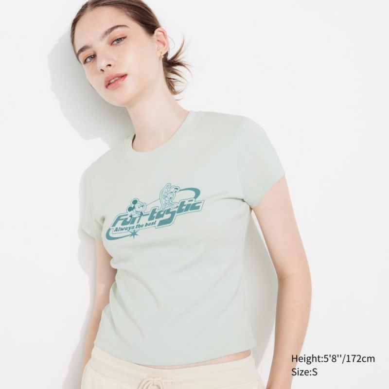 Uniqlo Collection UT Short-Sleeve T Shirts Dame Grøn | 5855192