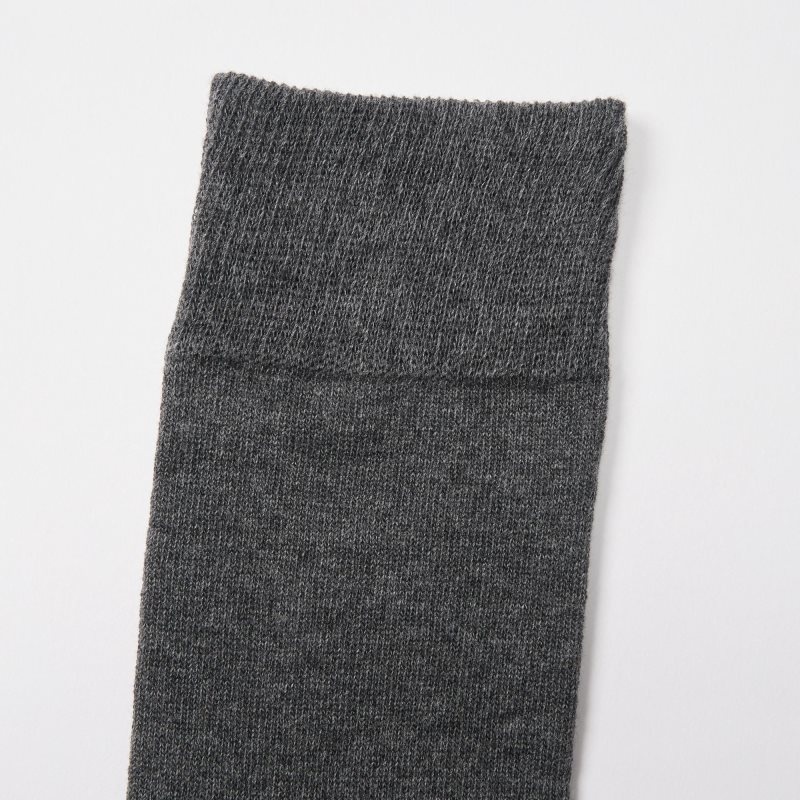 Uniqlo Color Block Sokker Herre Grå | 3706862