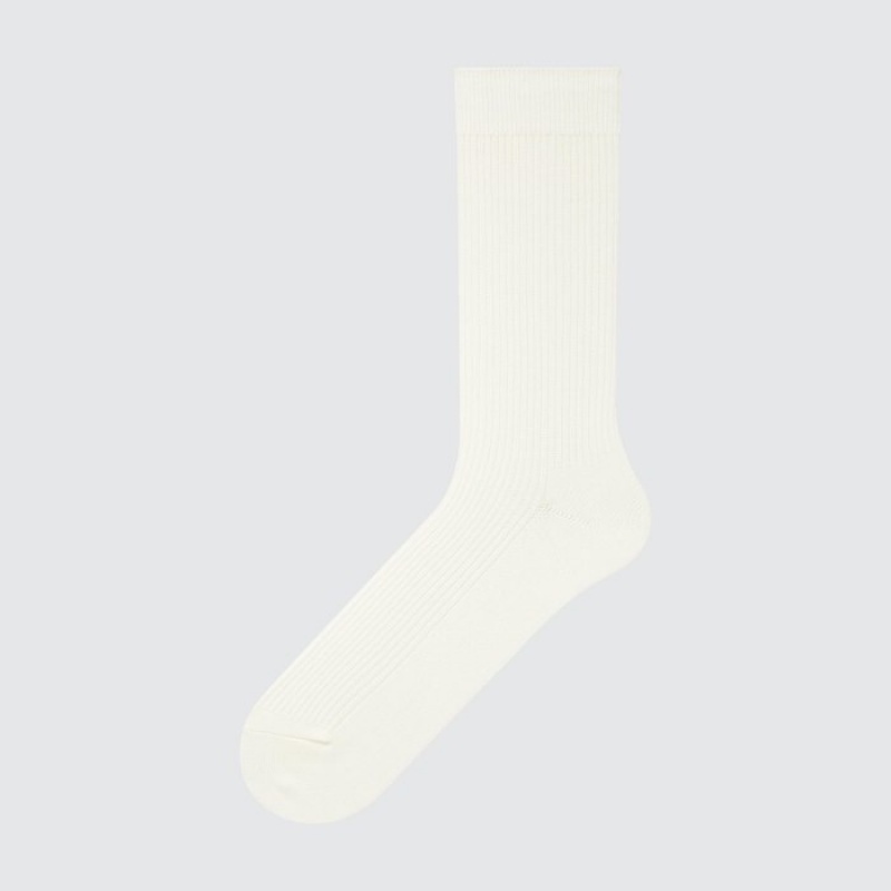 Uniqlo Colorful 50 Sokker Dame Hvide | 2305217