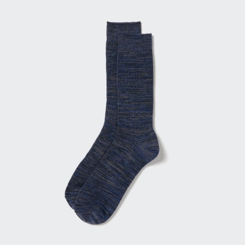 Uniqlo Colorful 50 Sokker Dame Mørkeblå | 4989289