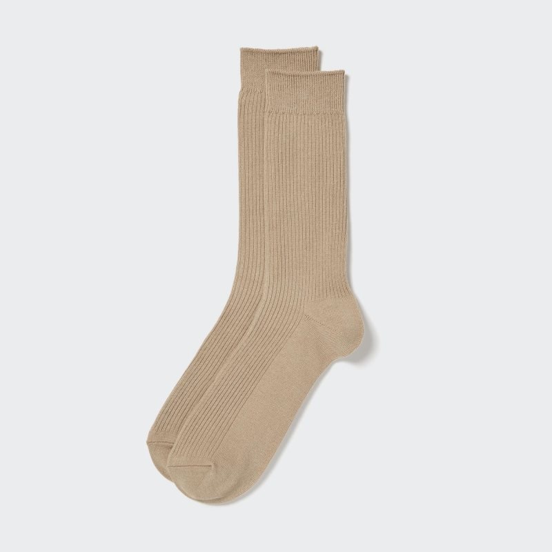 Uniqlo Colorful 50 Sokker Herre Beige | 3965988