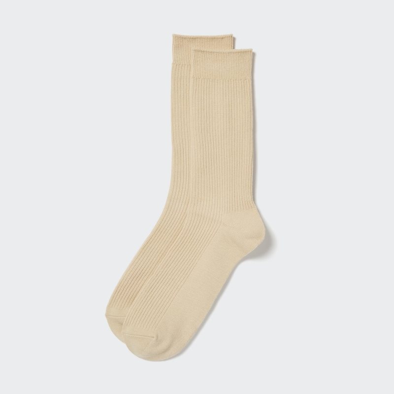 Uniqlo Colorful 50 Sokker Herre Beige | 3746732