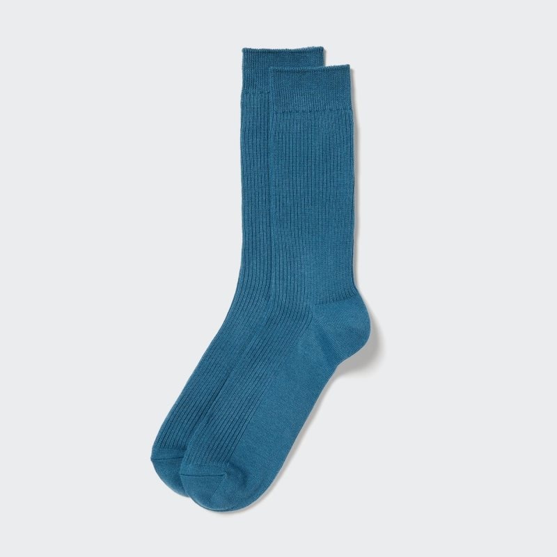 Uniqlo Colorful 50 Sokker Herre Blå | 3383502