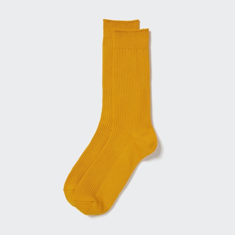 Uniqlo Colorful 50 Sokker Herre Gul | 2768039