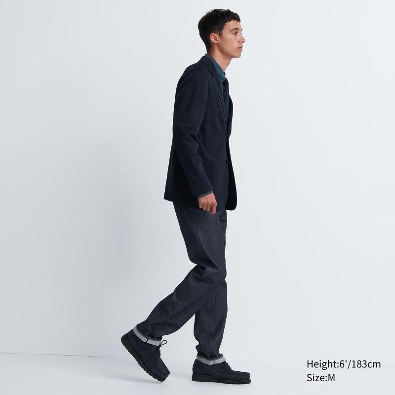 Uniqlo Comfort Jakker Herre Sort | 1049353