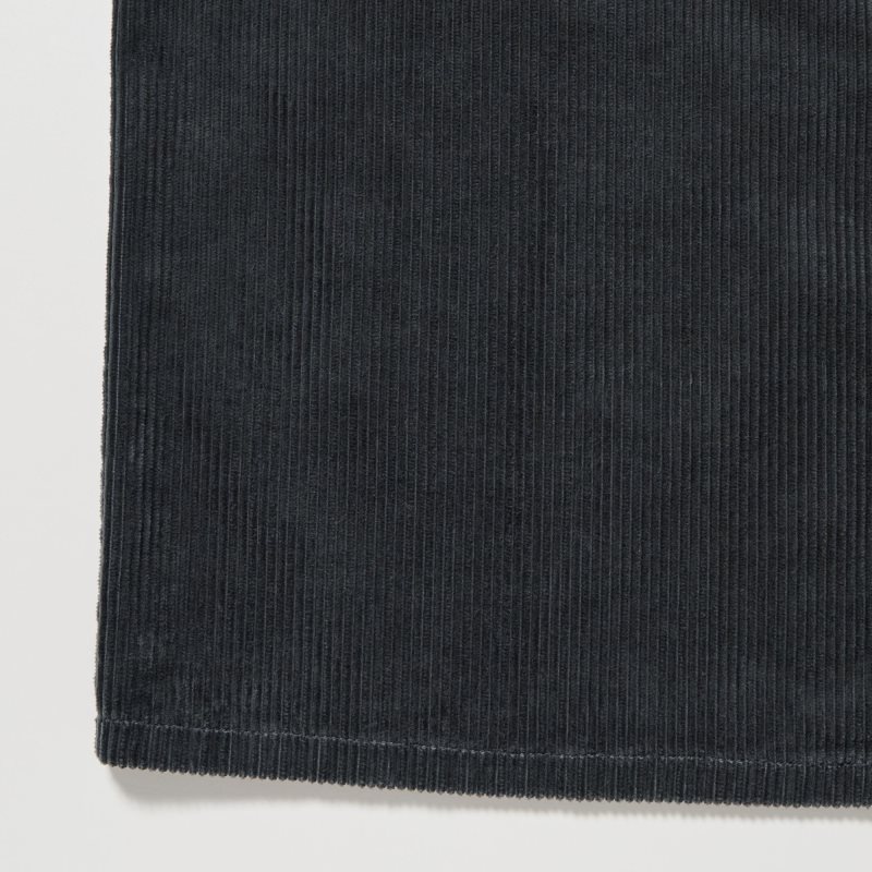 Uniqlo Corduroy Work Long-sleeve Skjorte Herre Grå | 933113