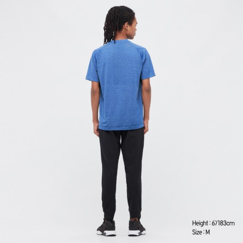 Uniqlo DRY-EX Crew Neck Short-Sleeve Printed T Shirts Dame Hvide | 7103860