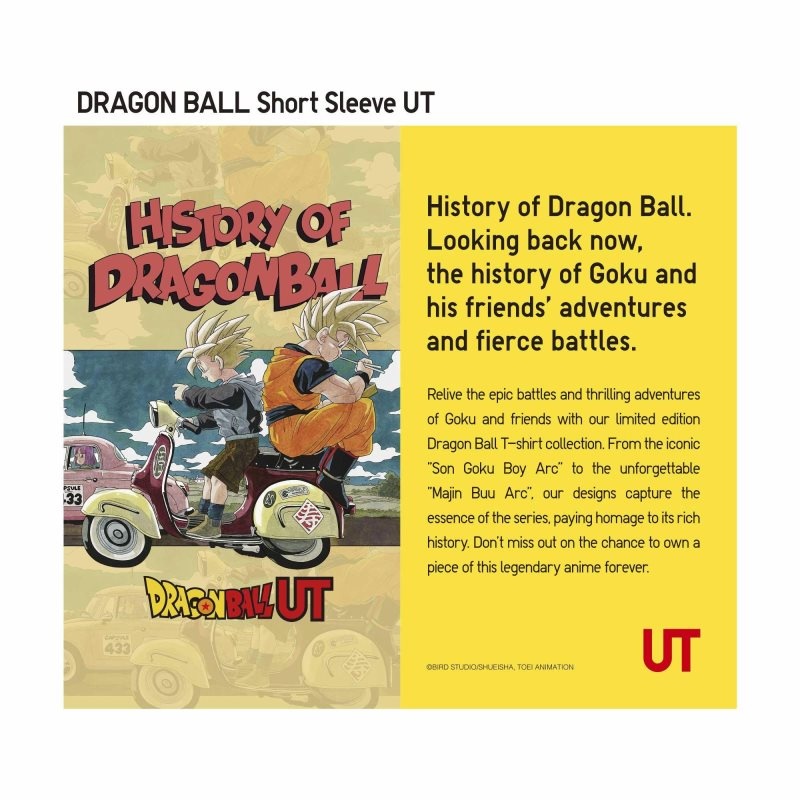 Uniqlo Dragon Ball Ut Short-sleeve Graphic T Shirts Herre Hvide | 6348898