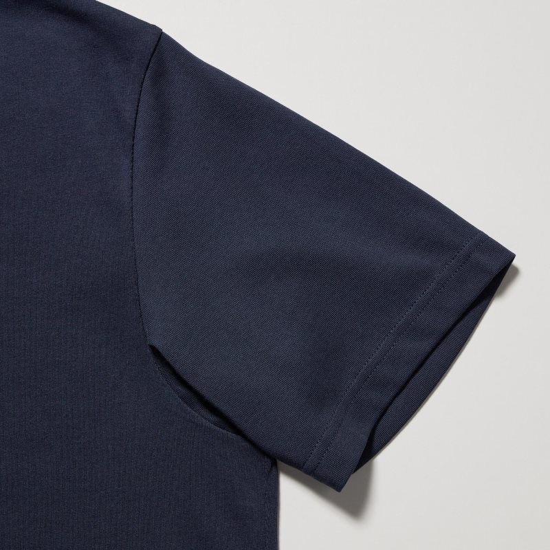 Uniqlo Dry Color V-Neck Short-Sleeve T Shirts Herre Grå | 3637958