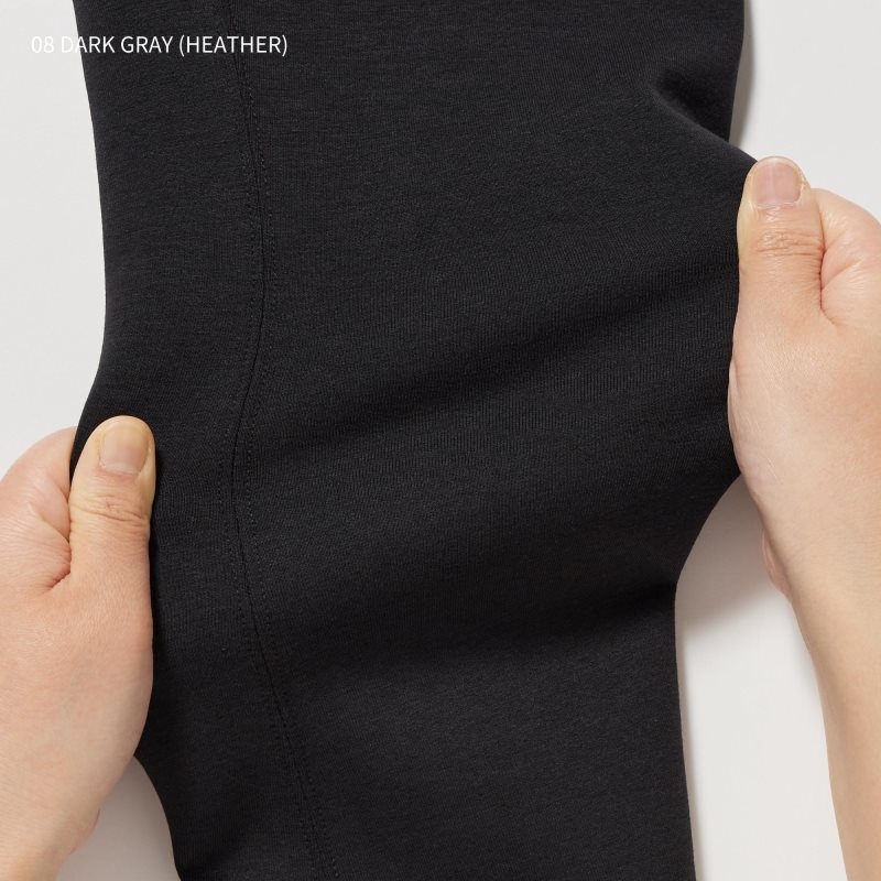 Uniqlo Dry Stretch Sweat Full-zip Color Block Hættetrøje Herre Grå | 4810612