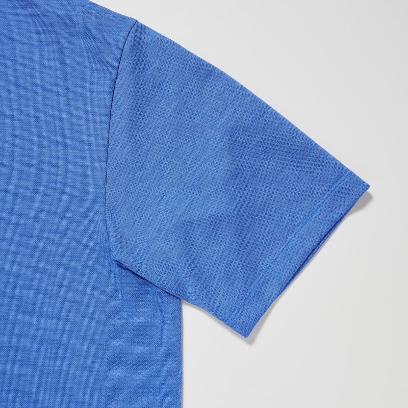 Uniqlo Dry-ex Poloshirt Herre Blå | 7898890