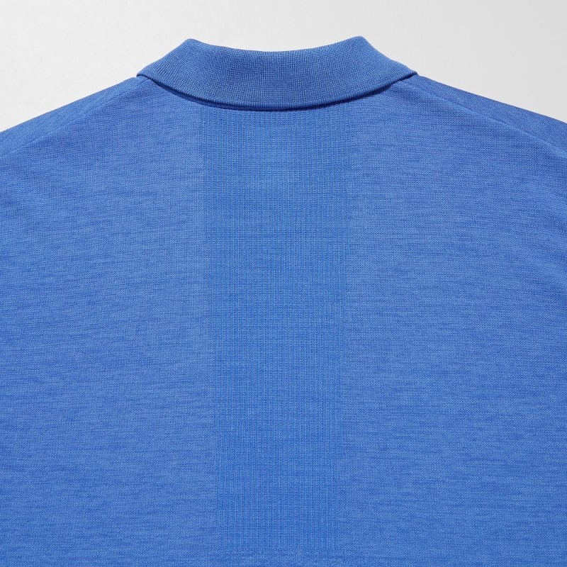 Uniqlo Dry-ex Poloshirt Herre Blå | 7898890