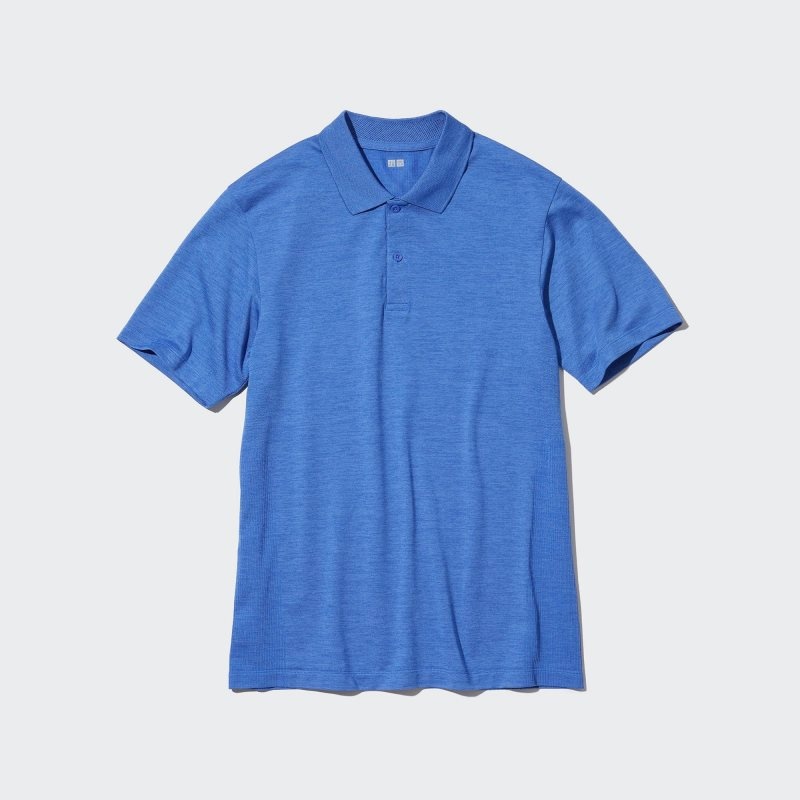 Uniqlo Dry-ex Poloshirt Herre Blå | 7898890