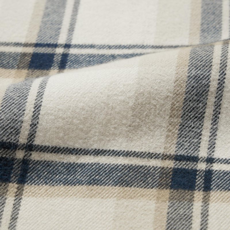 Uniqlo Flannel Checked Long-sleeve Skjorte Herre Beige | 6082488