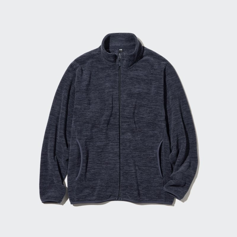 Uniqlo Fleece Full-zip Long Sleeve Jakker Herre Grøn | 2468892