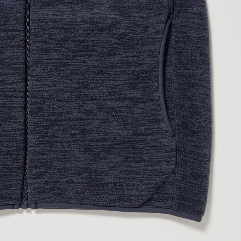 Uniqlo Fleece Full-zip Long Sleeve Jakker Herre Grøn | 2468892