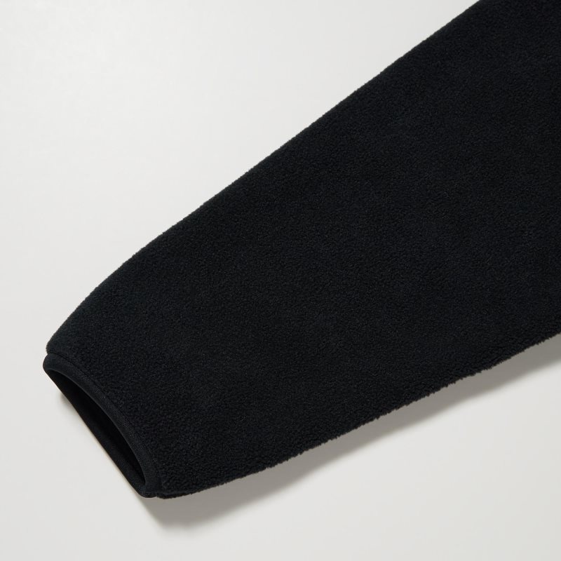 Uniqlo Fleece Long Sleeve Full-zip Jakker Herre Blå | 9528243