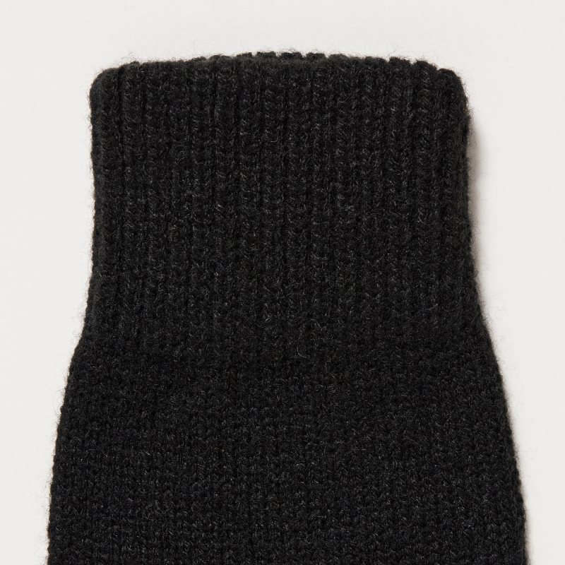 Uniqlo HEATTECH Handsker Herre Sort | 2183927