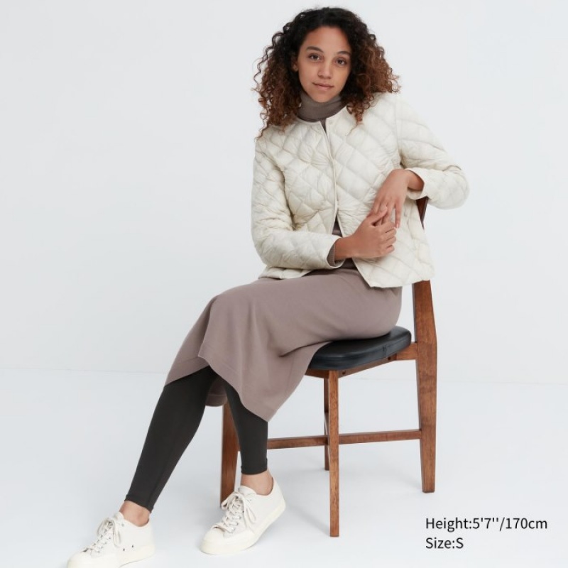 Uniqlo HEATTECH Leggings Dame Sort | 9526629