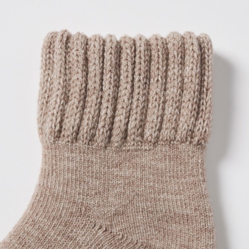 Uniqlo HEATTECH Pile Sokker Dame Rød | 9828428