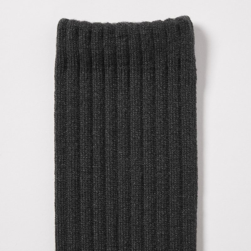 Uniqlo HEATTECH Pile Sokker Herre Sort | 8341867