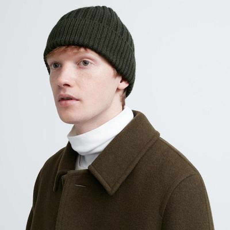 Uniqlo HEATTECH Ribbed Hue Dame Sort | 5126034