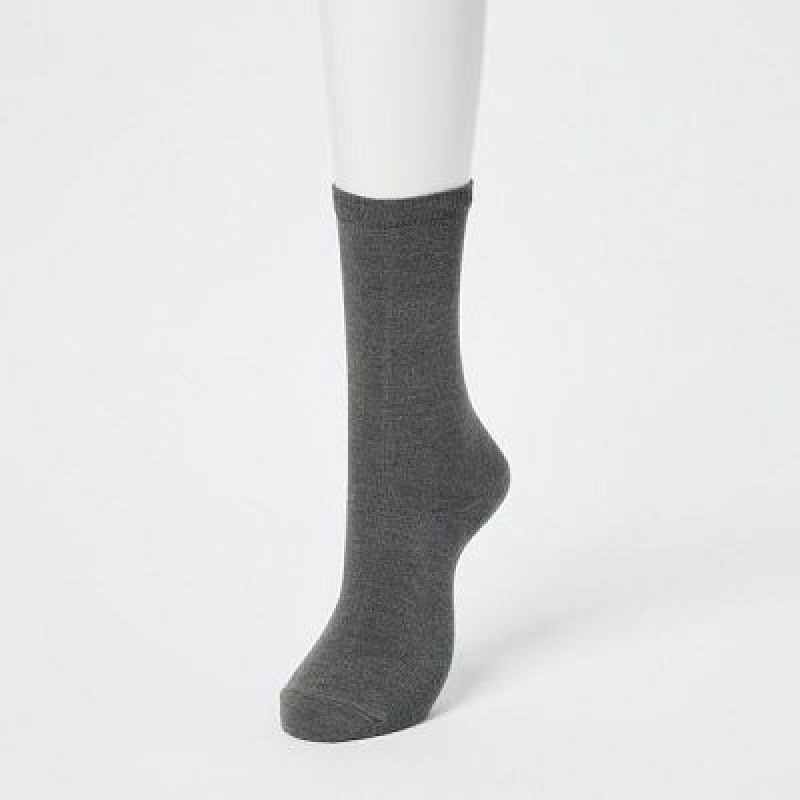 Uniqlo HEATTECH Sokker Dame Grå | 7373130